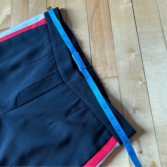 Aritzia Babaton Conan Black Red Racer Side Stripes Tailored Pants - Picture 9 of 12